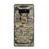 Personalized British Veterans/Soldier Camo Phone Case Printed 22OCT-DT07