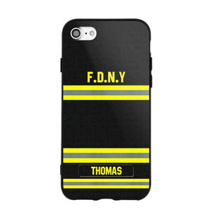 Personalized US Firefighter Phone Case Printed 22OCT-DT10