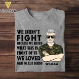 Personalized Swiss Veteran/Soldier Tshirt Printed 22OCT-HY11
