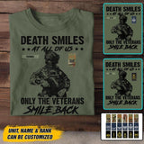 Personalized Australian Veteran/Soldier Tshirt Printed 22OCT-DT11