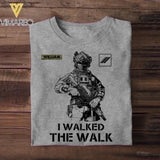 Personalized French Veteran/Soldier Tshirt Printed 22OCT-HY12
