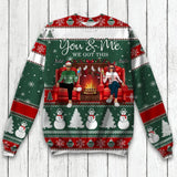 Personalized You & Me We Got This Couple Christmas Sweatshirt Prined QTVQ1310