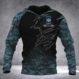 Personalized Canadian Solider/ Veteran Camo With Name and Rank Hoodie 3D Printed QTDT1410