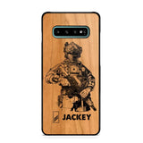 Personalized Swiss Veteran/Soldier Phonecase 3D Printed 22OCT-HY14