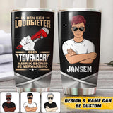 Personalized Ik Ben Een Loodgieter Geen Tovenaar Maar Ik Berijp Je Verwarring Tumbler Printed OCT22-HQ18