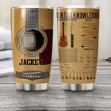 Personalized Guitar knowledge Tumbler Printed QTHQ1910