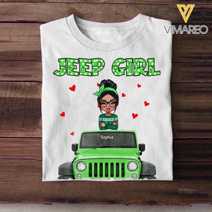 Personalized Jeep Girl Or Jeep Lady Tshirt 3D Printed 22OCT-HQ25