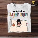 Personalized Offical Sleep Shirt Grandma With Kid Christmas Tshirt Printed 22OCT-DT27