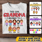 Personalized This Cool Grandma Belongs To Kid Tshirt Printed 22OCT-HQ27