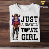 Personalized Just A Small Town Ohio Girl Tshirt Printed 22OCT-HQ28