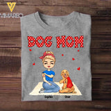 Personalized Dog Mom Tshirt Printed 22OCT-DT31