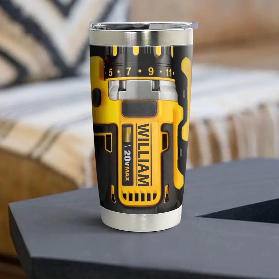 Personalized Dewalt Tumbler Printed 22NOV-DT16