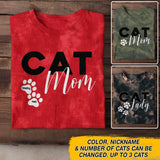 Personalized Cat Mom 3D Tshirt Printed QTDT1611