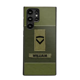 Personalized Norwegian Veterans/Soldier Phone Case Printed QTHQ1811