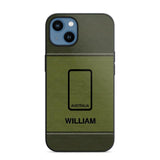 Personalized Australian Solider/ Veteran Camo Rank 3D Printed Phonecase QTHQ2111
