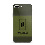 Personalized German Solider/ Veteran Camo Rank 3D Printed Phonecase QTHQ2111