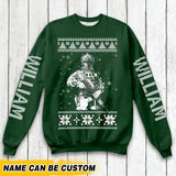 Personalized US Veteran/Solider Christmas Sweater Printed QTHQ2211
