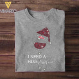 Personalized I Need A Huge Glass Of Wine Christmas Tshirt Printed QTHY2811
