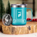 Personalized German Solider/ Veteran With Your Unit Logo Laser Handle Cup Printed 22DEC-HQ06