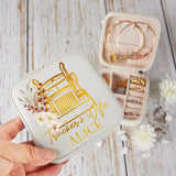 Personalized Trucker Wife Leather Jewelry Travel Box Printed 22DEC-DT06