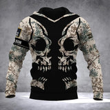 Personalized German Solider Camo Hoodie 3D Printed QTDT0812