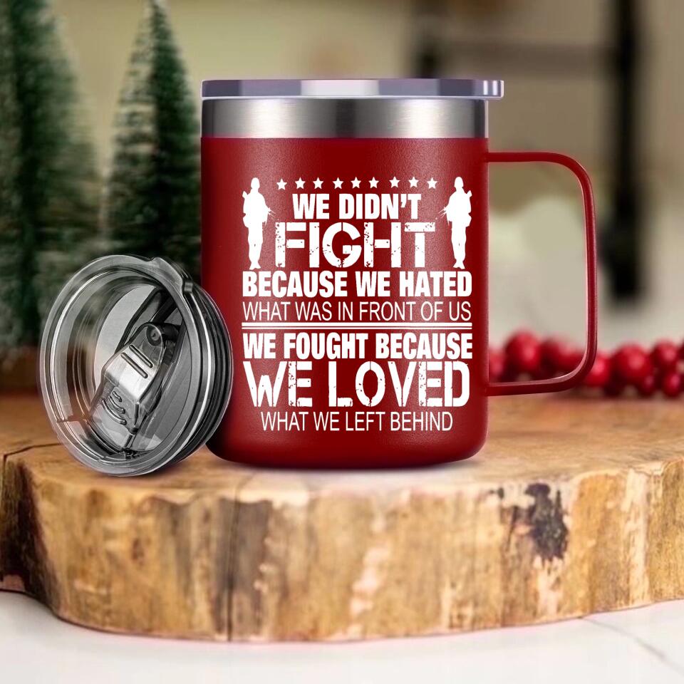 Personalized German Solider/ Veteran With Your Unit Logo Laser Handle Cup Printed 22DEC-HY08