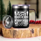 Personalized UK Solider/ Veteran With Your Unit Logo Laser Handle Cup Printed 22DEC-HY08