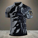 Personalized German Veteran/ Solider Rank Polo Shirts 3D Printed QTHQ1212