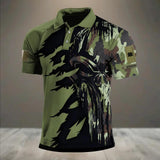 Personalized Irish Veteran/ Solider Rank Polo Shirts 3D Printed QTHQ1212