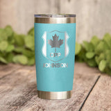 Personalized Canadian Police With Name And Department Tumbler Printed QTDT1212
