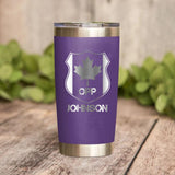 Personalized Canadian Police With Name And Department Tumbler Printed QTDT1212