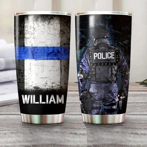 Personalized French Police Tumbler Printed QTHQ1412