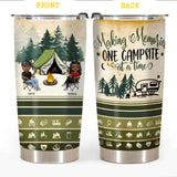 Personalized Couple Making Memories One Campsite At A Time Tumbler Printed PNDT2412