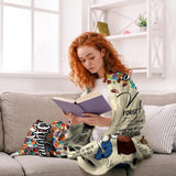 Personalized To My Granddaughter Love You Quilt Blanket Printed PNDT2812