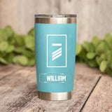 Personalized German Veteran/Soldier Rank Camo Tumbler Printed 22DEC-DT30