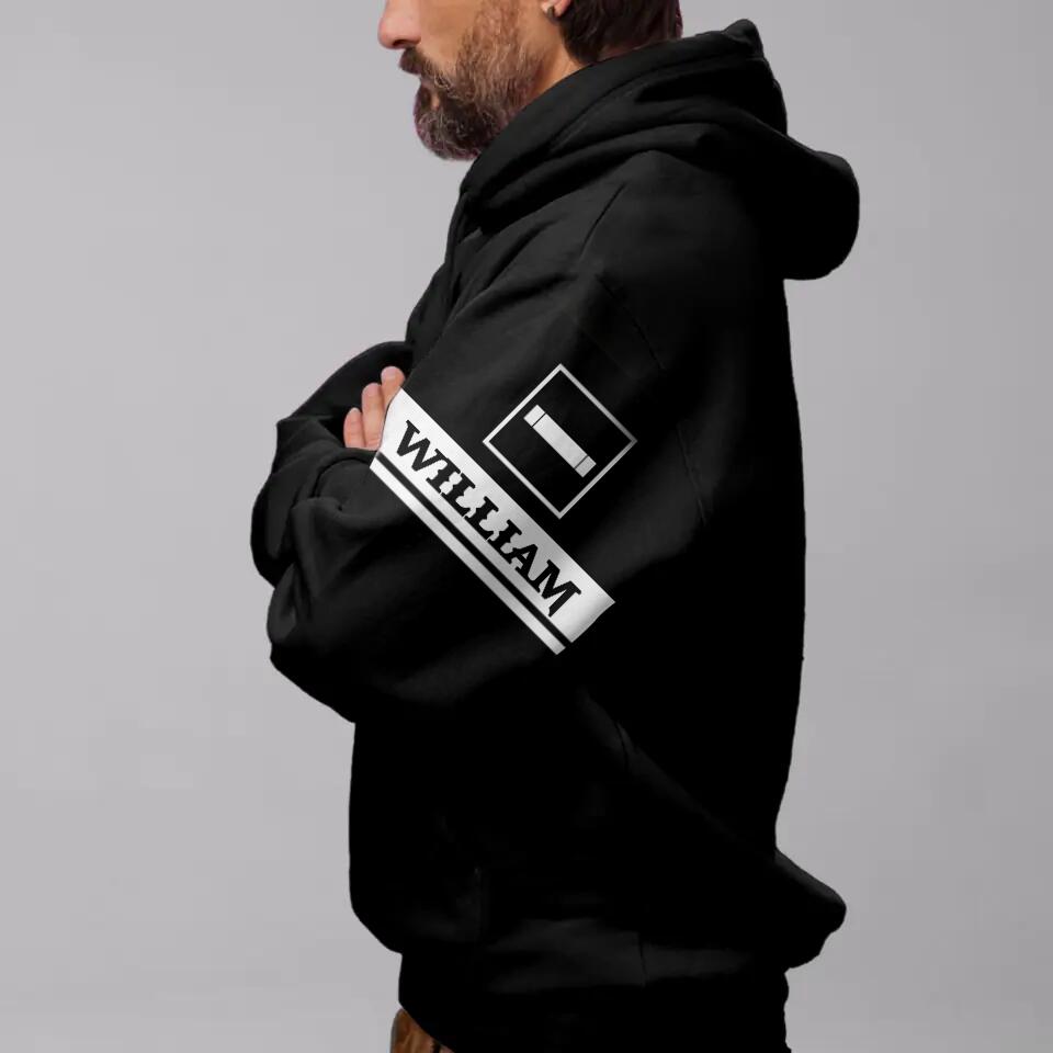 Personalized French Solider/ Veteran I Can't Go To Hell The Devil Still Has Restraining Order Against Me Hoodie 3D Printed 23JAN-DT03
