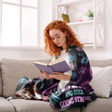 Personalized Annoying Each Other For Years And Still Going Strong  Quilt Blanket Printed PNHQ05