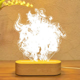 Personalized Rodeo Led Lamp Printed 23JAN-DT12