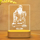 Personalized Ironworker Led Lamp Printed 23JAN-HQ14