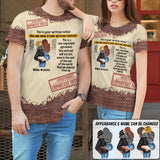 Personalized This Is Your Written Notice We Are Stuck With Me Forever Couple Gifts 3D Printed Tshirt PNDT1601