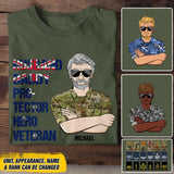 Personalized Australian Soldier/ Veteran Husband Daddy Protector Hero Veteran Printed Tshirts 23JAN-DT29