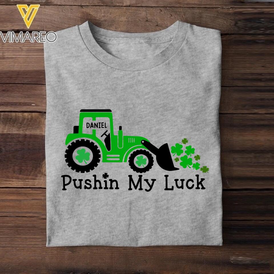 Personalized Punshin My Luck Truck Kid Tshirt Printed QTVQ0102