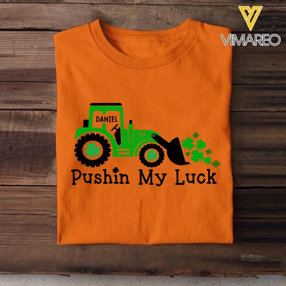 Personalized Punshin My Luck Truck Kid Tshirt Printed QTVQ0102