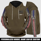Personalized Deer Hunting Lovers  Hoodie 3D Printed QTVQ0402