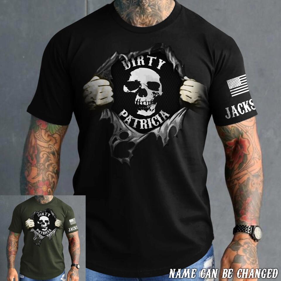 Personalized US Durty Patricia Printed Tshirts QTDT1002