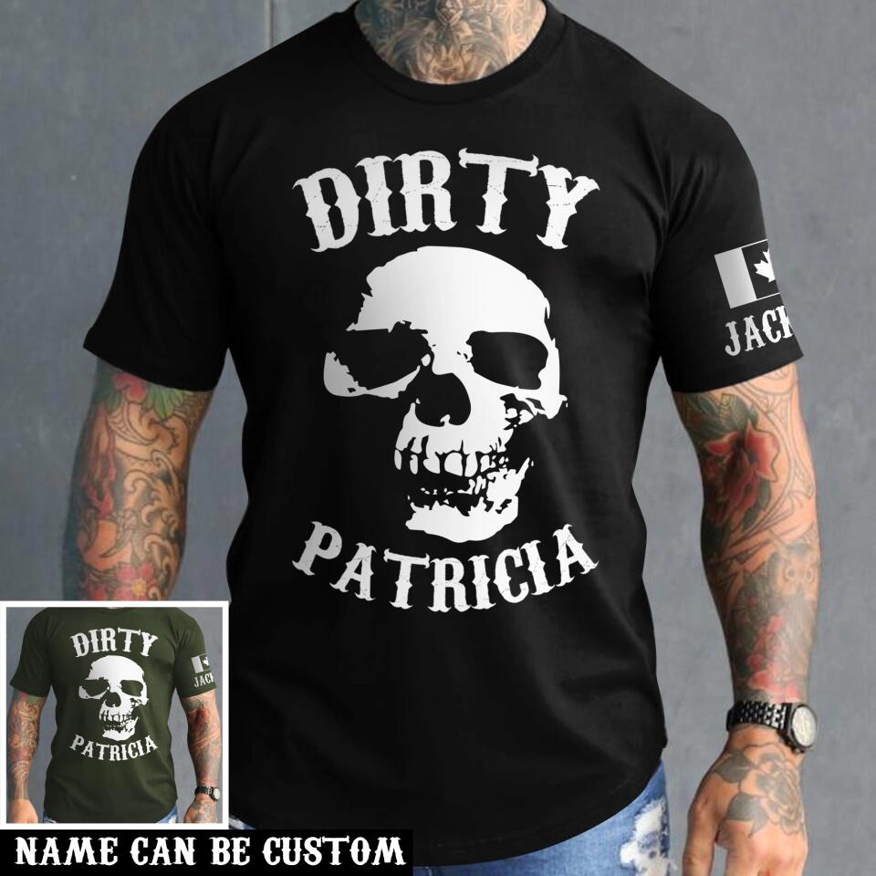 Personalized Canada Durty Patricia Printed Tshirts QTHQ1002
