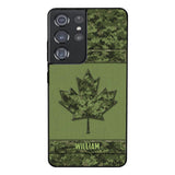 Personalized Canadian Army Camo  Phonecase DMVQ1603