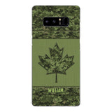 Personalized Canadian Army Camo  Phonecase DMVQ1603