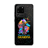 Personalized Butterfly Blessed To Be Called Grandma & Kid's Name Phonecase Printed PNHQ1602