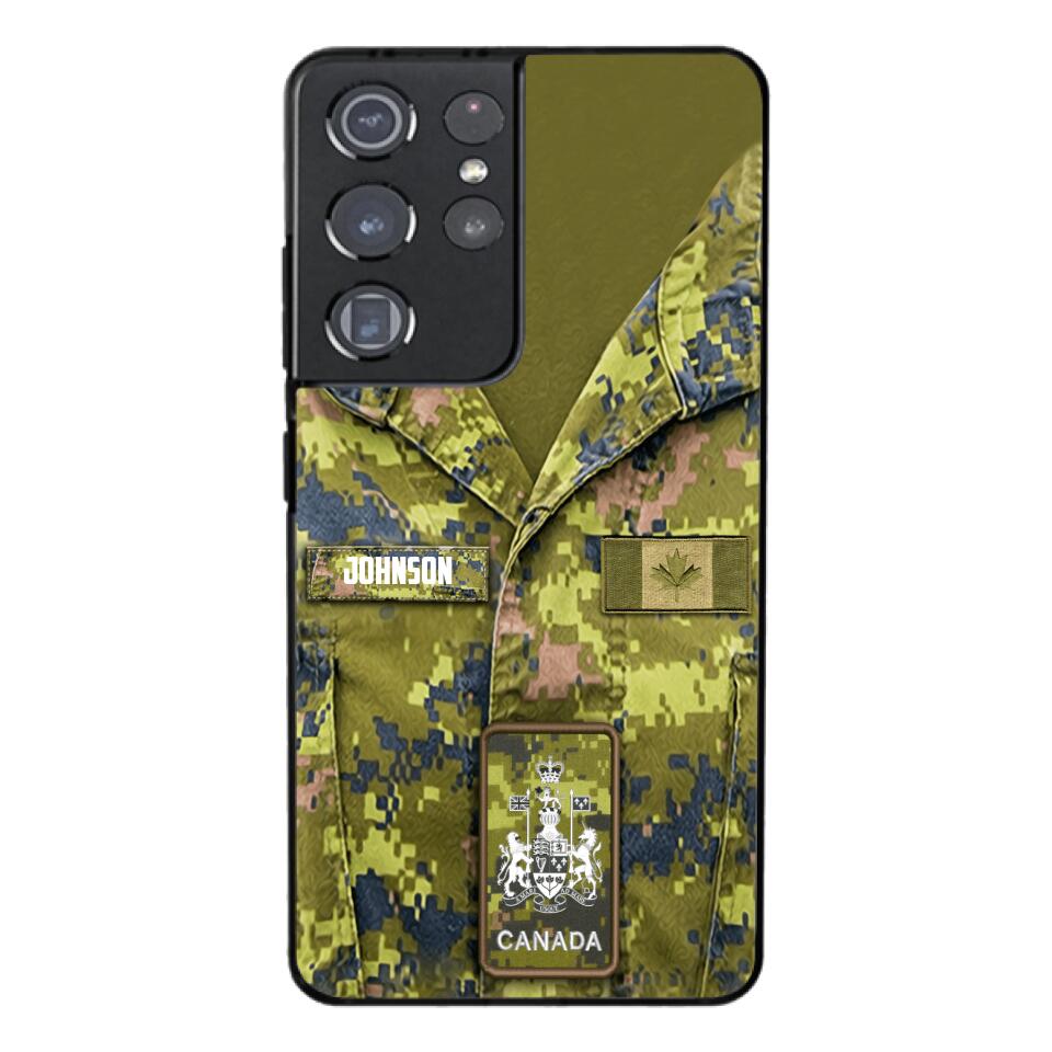 Personalized Canadian Soldier Camo Printed 22MAY-DT10